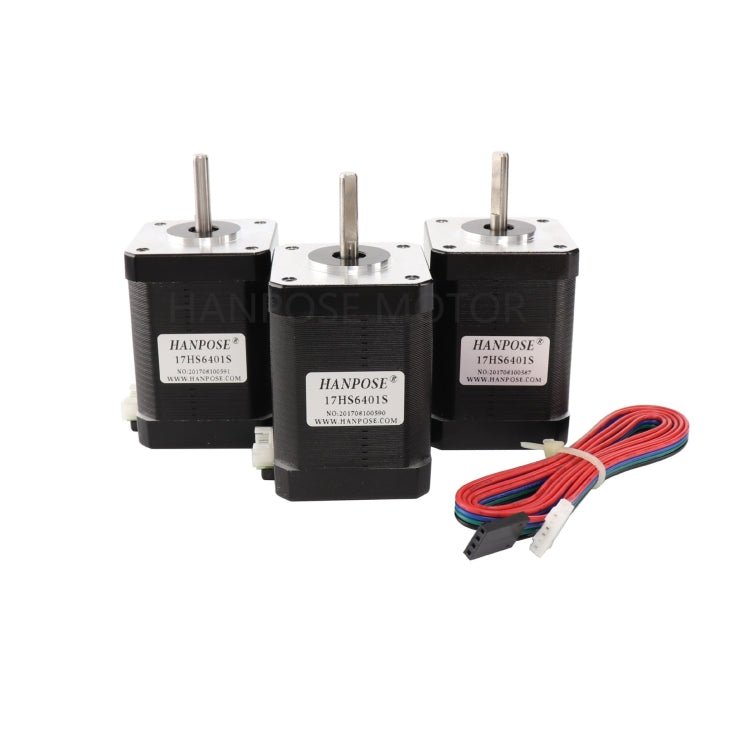 HANPOSE 17HS6401S 12V 1.7A 60mm 70N.cm 4 - lead Stepper Motor - British D'sire