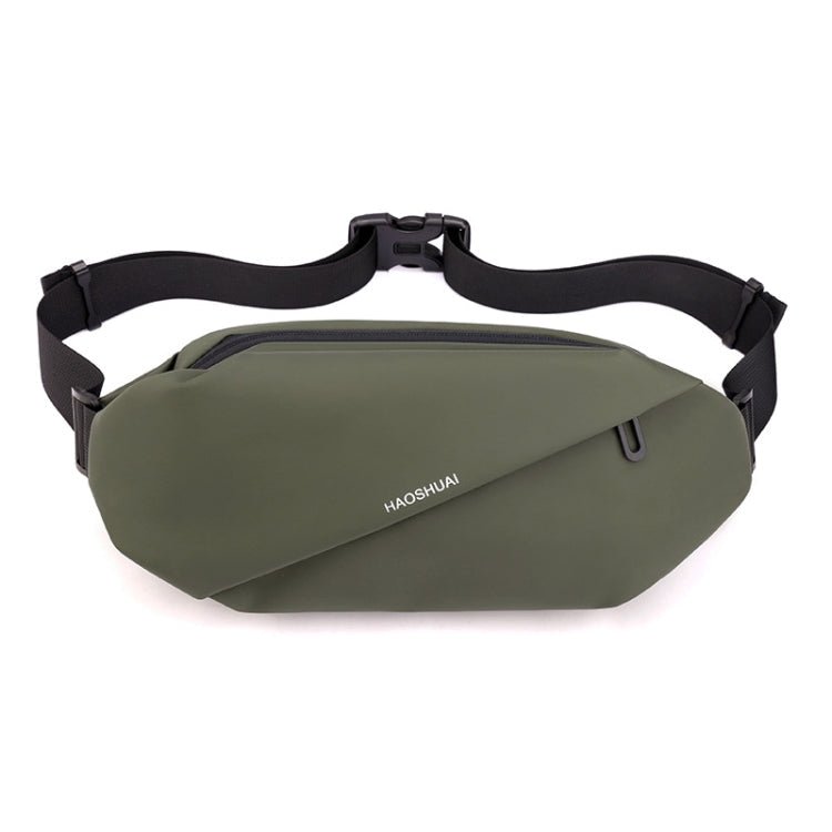 HAOSHUAI 1100 - 20 Men Waist Bag Outdoor Running Mobile Phone Bag(Army Green) - British D'sire Main image