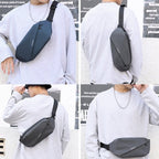 HAOSHUAI 1100 - 20 Men Waist Bag Outdoor Running Mobile Phone Bag(Black) - British D'sire