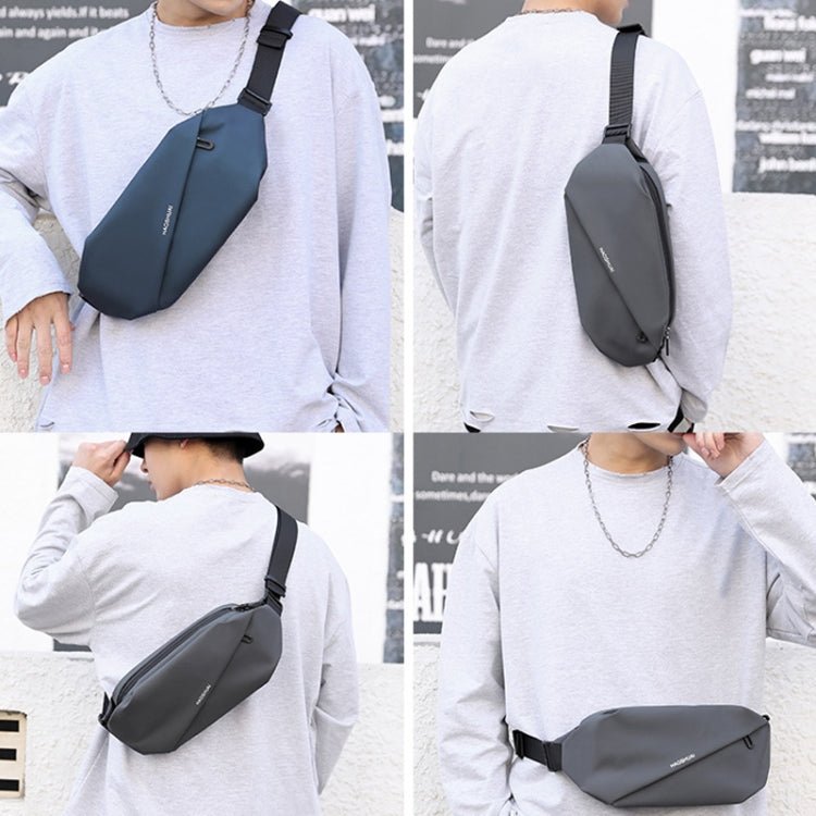 HAOSHUAI 1100 - 20 Men Waist Bag Outdoor Running Mobile Phone Bag(Black) - British D'sire