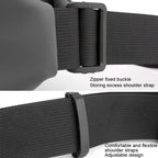 HAOSHUAI 1100 - 20 Men Waist Bag Outdoor Running Mobile Phone Bag(Black) - British D'sire