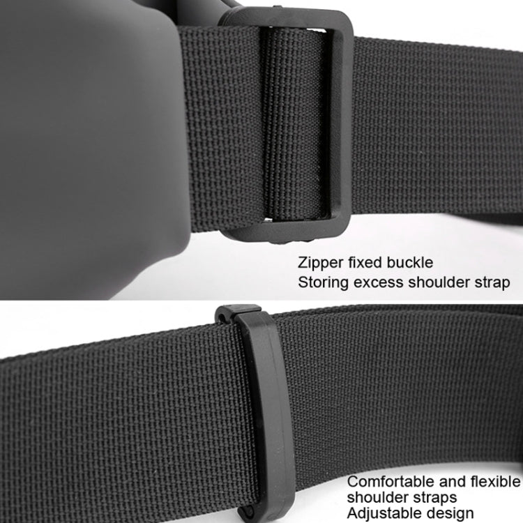 HAOSHUAI 1100 - 20 Men Waist Bag Outdoor Running Mobile Phone Bag(Black) - British D'sire