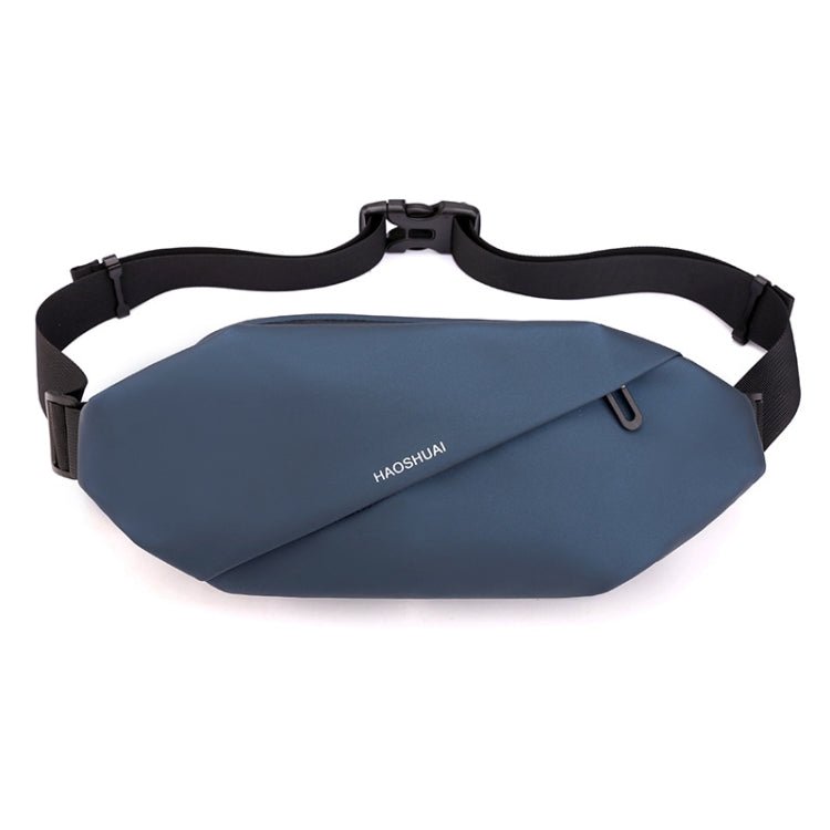 HAOSHUAI 1100 - 20 Men Waist Bag Outdoor Running Mobile Phone Bag(Dark Blue) - British D'sire Main image