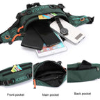 HAOSHUAI 5132 Outdoor Men Waist Bag Sports Running Chest Bag(Camouflage) - British D'sire