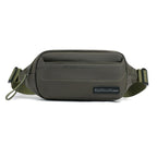 HAOSHUAI Men Outdoor Running Waist Bag Casual Chest Pouch Messenger Bag(Army Green) - British D'sire