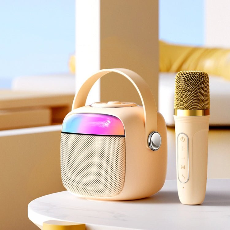 Havit P1 Portable Singing Home Wireless Bluetooth Speaker Microphone Set, Style: Dual-microphone Secondary image