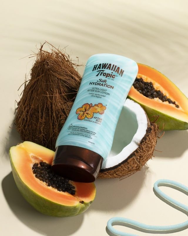 HAWAIIAN TROPIC - Silk Hydration After Sun|with Coconut, Papaya and Aloe vera| 180 ml Secondary image