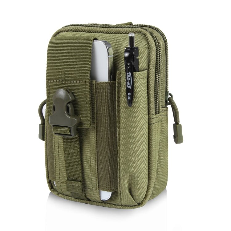 HAWEEL Hiking Belt Waist Bag Outdoor Sport Motorcycle Bag 7.0 inch Phone Pouch (Army Green) - British D'sire Main image