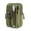HAWEEL Hiking Belt Waist Bag Outdoor Sport Motorcycle Bag 7.0 inch Phone Pouch (Army Green) - British D'sire