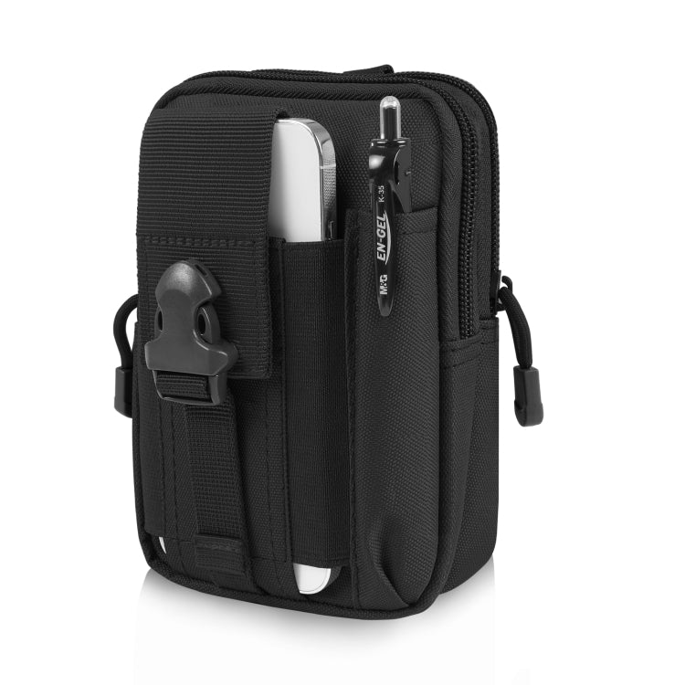 HAWEEL Hiking Belt Waist Bag Outdoor Sport Motorcycle Bag 7.0 inch Phone Pouch (Black) - British D'sire Main image