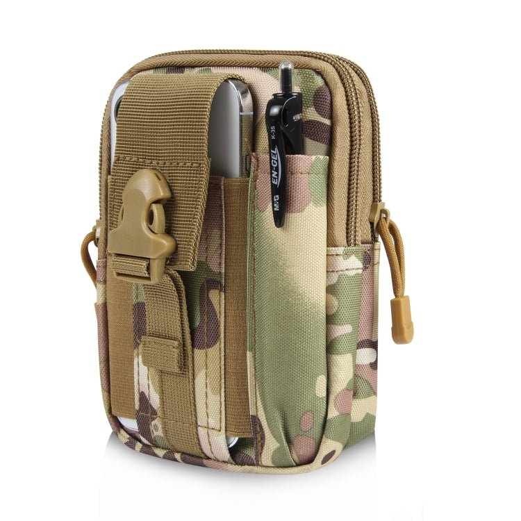 HAWEEL Hiking Belt Waist Bag Outdoor Sport Motorcycle Bag 7.0 inch Phone Pouch (CP Camouflage) - British D'sire Main image