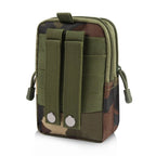 HAWEEL Hiking Belt Waist Bag Outdoor Sport Motorcycle Bag 7.0 inch Phone Pouch (Jungle Camouflage) - British D'sire