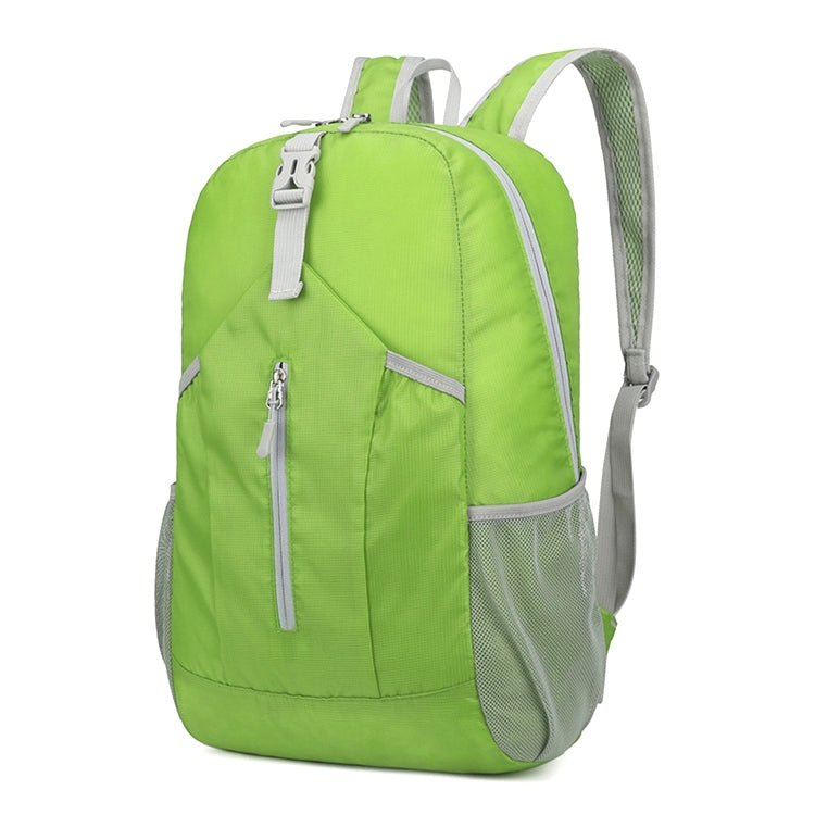 HAWEEL Hiking Portable Foldable Backpack Large Capacity Shoulders Bag (Green) - backpack - British D'sire Main image