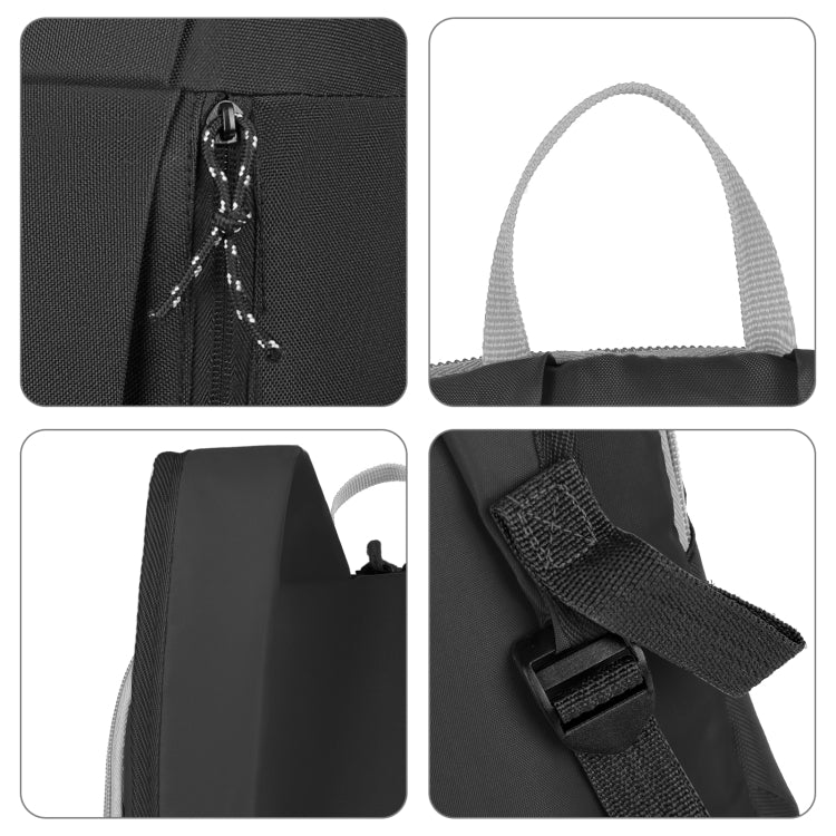 HAWEEL Large Capacity Multifunctional Backpack Portable Lightweight Bag (Black) - British D'sire