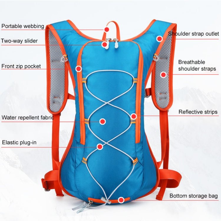 HAWEEL Outdoor Camping Cycling Hydration Packs Running Backpack (Green) - British D'sire