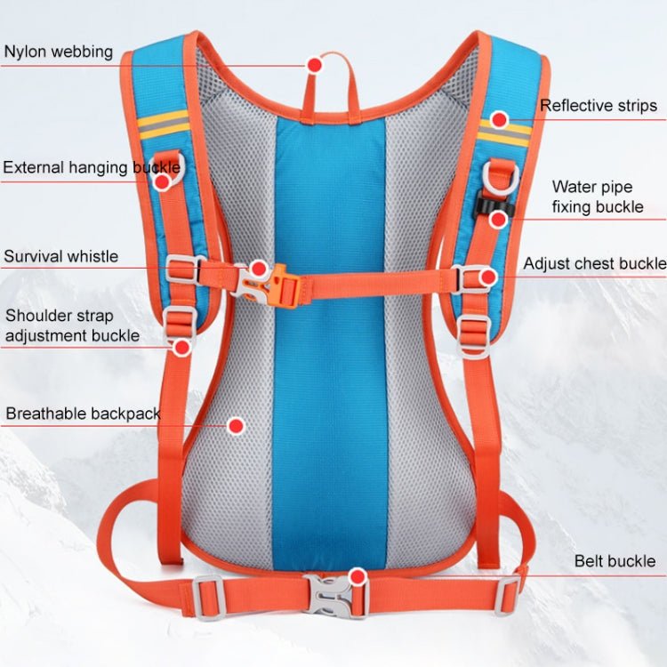 HAWEEL Outdoor Camping Cycling Hydration Packs Running Backpack (Green) - British D'sire