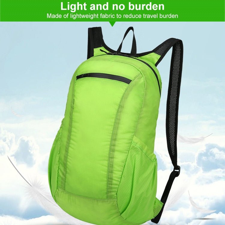 HAWEEL Portable Foldable Waterproof Backpack Folding Bag (Green) - British D'sire