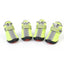 HCPET A1703 Pet Non - Slip Wear - Resistant Shoes Puppy Feet Cover, Size: Number 5(Waterproof Green) - British D'sire