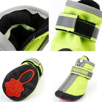 HCPET A1703 Pet Non - Slip Wear - Resistant Shoes Puppy Feet Cover, Size: Number 5(Waterproof Pink) - British D'sire