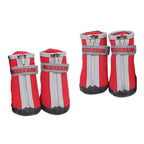 HCPET A1703 Pet Non - Slip Wear - Resistant Shoes Puppy Feet Cover, Size: Number 5(Waterproof Red) - British D'sire