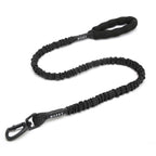 HCPET Dog Traction Rope Pet High - Elastic Explosion - Proof Elastic Rope, Length: 75cm(Black) - British D'sire