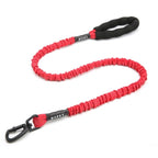 HCPET Dog Traction Rope Pet High - Elastic Explosion - Proof Elastic Rope, Length: 75cm(Red) - British D'sire
