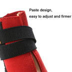 HCPET Non - Slip Wear - Resistant Pet Shoes Four Seasons Breathable Dog Shoes, Size: 1(Black) - British D'sire