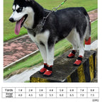 HCPET Non - Slip Wear - Resistant Pet Shoes Four Seasons Breathable Dog Shoes, Size: 6(Black) - British D'sire