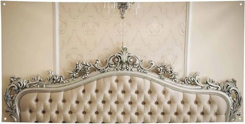 Headboard Backdrop Banner Party Decor Backdrop Banner Themed Party Photography Background Decorations Banner Birthday Party Supplies Favors Wall Decor Banner 47 x 24 Inch