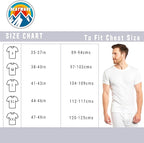 Heatwave® Pack of 2 Men's Thermal T Shirt, Warm Underwear Baselayer, S M L XL XXL Thermals - Thermal Sets - British D'sire