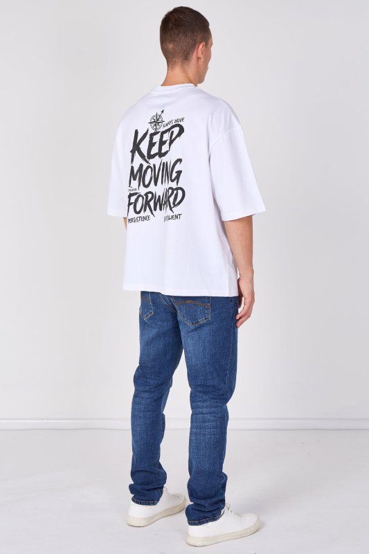 Heavyweight Oversized Graphic T-Shirt - British D'sire