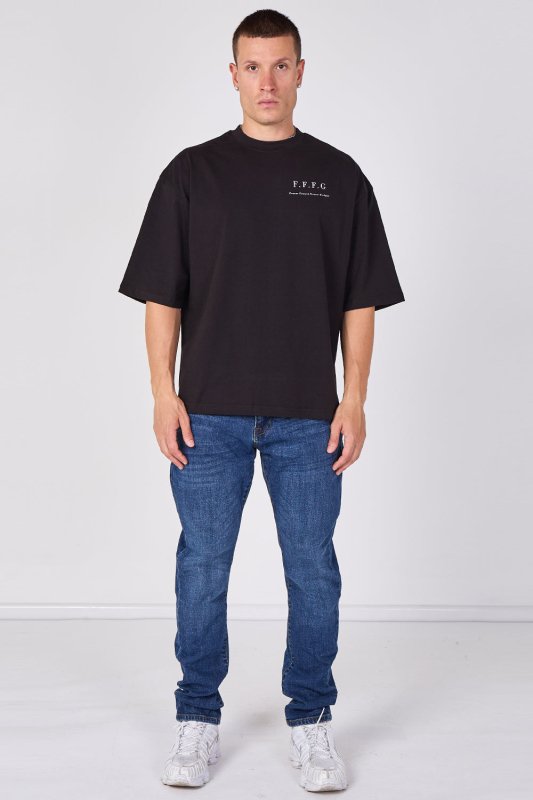 Heavyweight Oversized Graphic T-Shirt - British D'sire