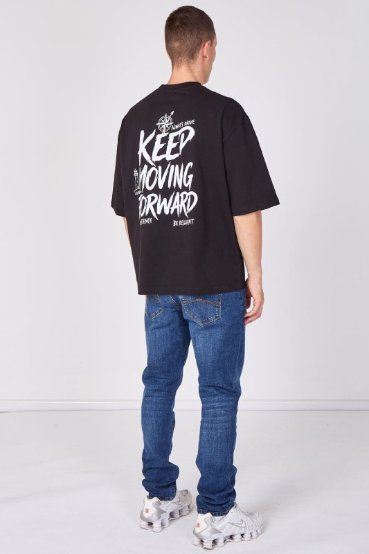 Heavyweight Oversized Graphic T-Shirt - British D'sire