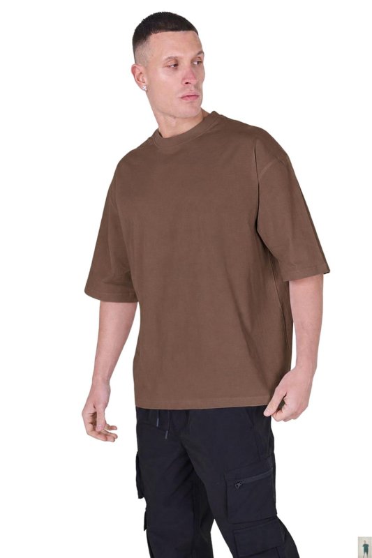 Heavyweight Oversized T-Shirt – Premium 100% Cotton - T-Shirt - British D'sire Main image