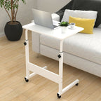 Height Adjustable Mobile Table Overbed Desk with Wheels - Table - British D'sire