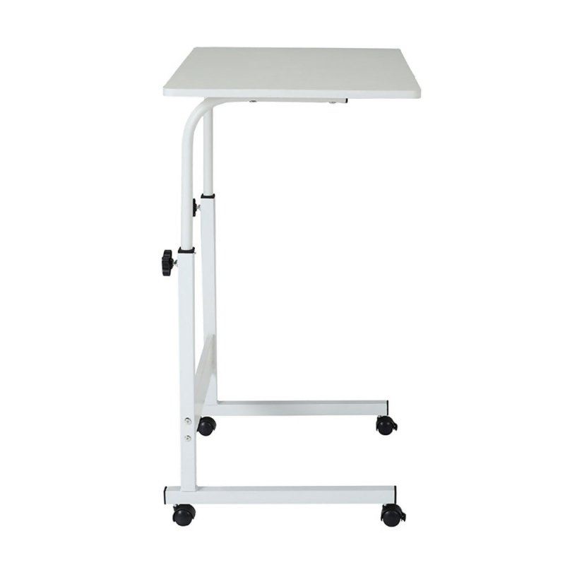Height Adjustable Mobile Table Overbed Desk with Wheels - Table - British D'sire