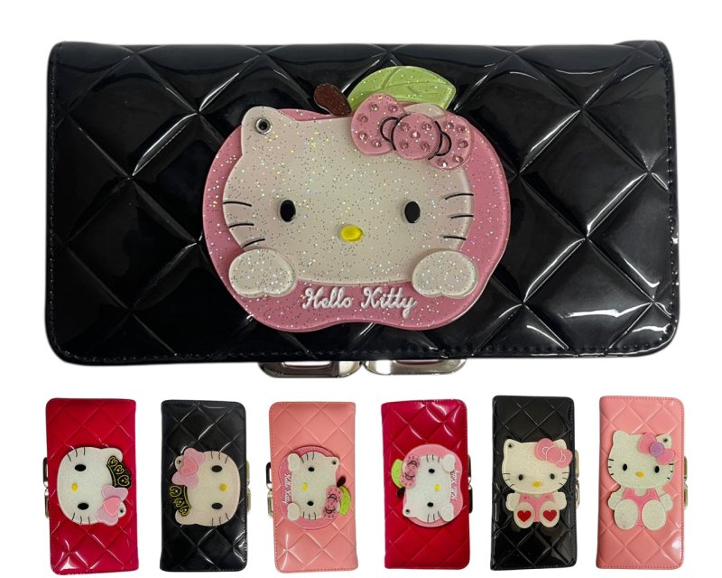 Hello Kitty Card Slots Coin Mirror Wallet - Bags - British D'sire Main image