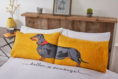 Hello Sausage Kids Children Bedding Single Double Toddler Duvet Quilt Cover Set Boys Girls - Duvet Set - British D'sire
