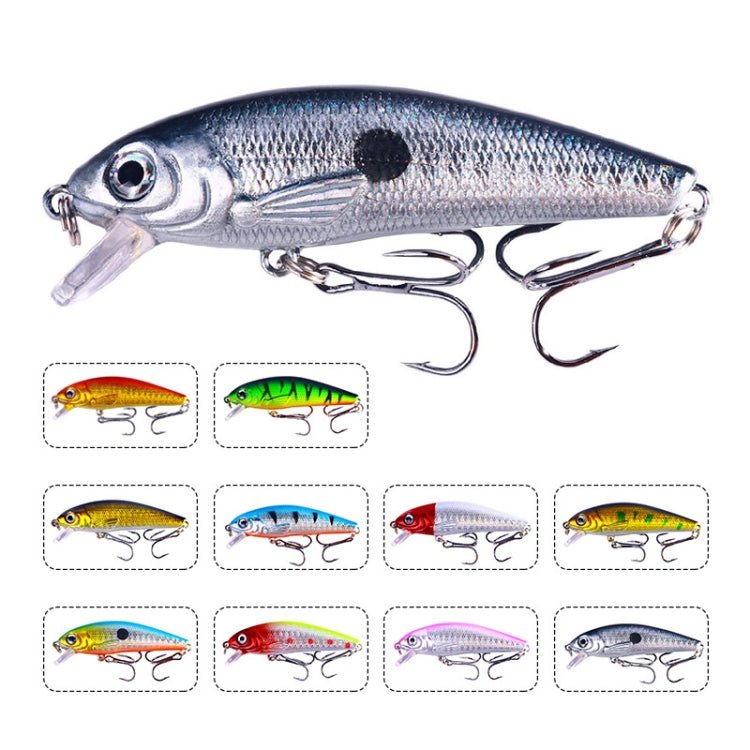 HENGJIA MI158 Floating Mino Bionic Lures, Color: 7 - British D'sire