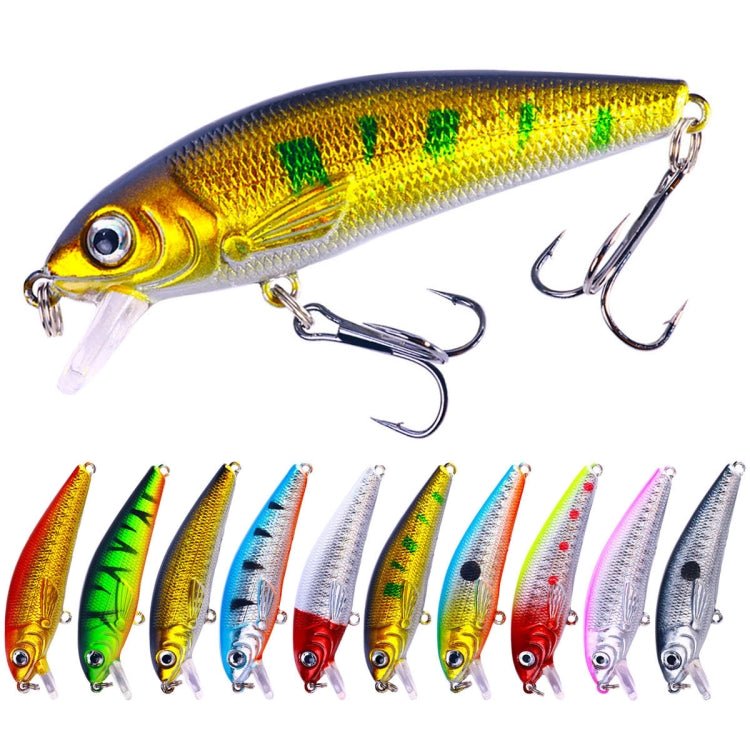 HENGJIA MI158 Floating Mino Bionic Lures, Color: 7 - British D'sire