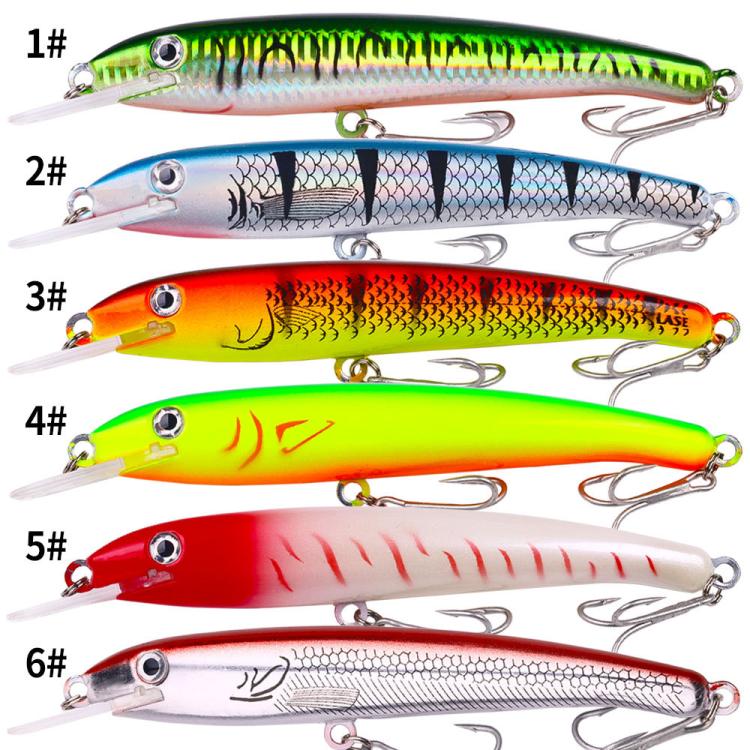 HENGJIA MI225 16cm 30g Deep Diving Mino False Bait Fishing Bionic Road Lure, Color: No.2 Secondary image