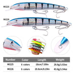 HENGJIA MI226 19cm 44g Deep Diving Mino False Bait Fishing Bionic Road Lure, Color: No.4 - British D'sire