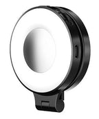 HEPAIL AC74 Magsafe Magnetic Smartphone Light Portable Handheld Selfie Light(Black) - British D'sire
