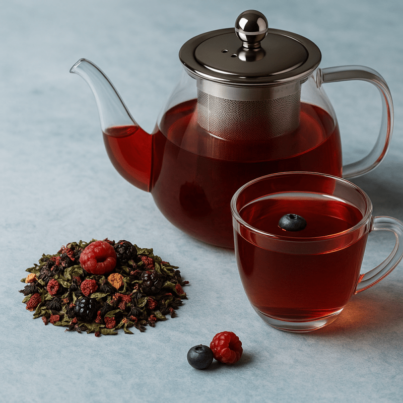 Herbal Tea Selection, 3 Wellness Loose Leaf Teas (3 Flavours, 100g Each) - Tea & Infusions - British D'sire