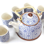 Herbal Teapot Set - Blue Star - Herbal Teapot Set - British D'sire