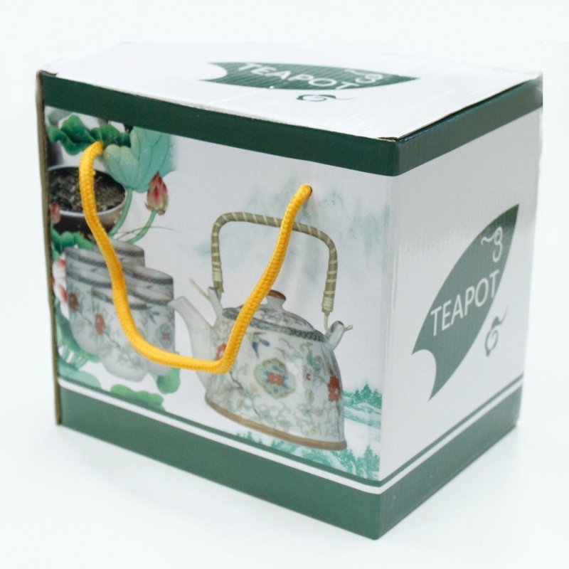 Herbal Teapot Set - Blue Star - Herbal Teapot Set - British D'sire