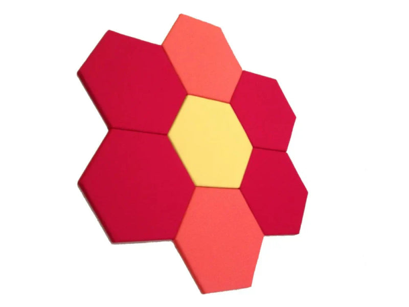 HexaPanel Wall Mounted Acoustic Panel - Office Acoustic Panel - Wall Mounted - British D'sire