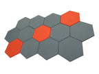 HexaPanel Wall Mounted Acoustic Panel - Office Acoustic Panel - Wall Mounted - British D'sire