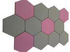 HexaPanel Wall Mounted Acoustic Panel - Office Acoustic Panel - Wall Mounted - British D'sire