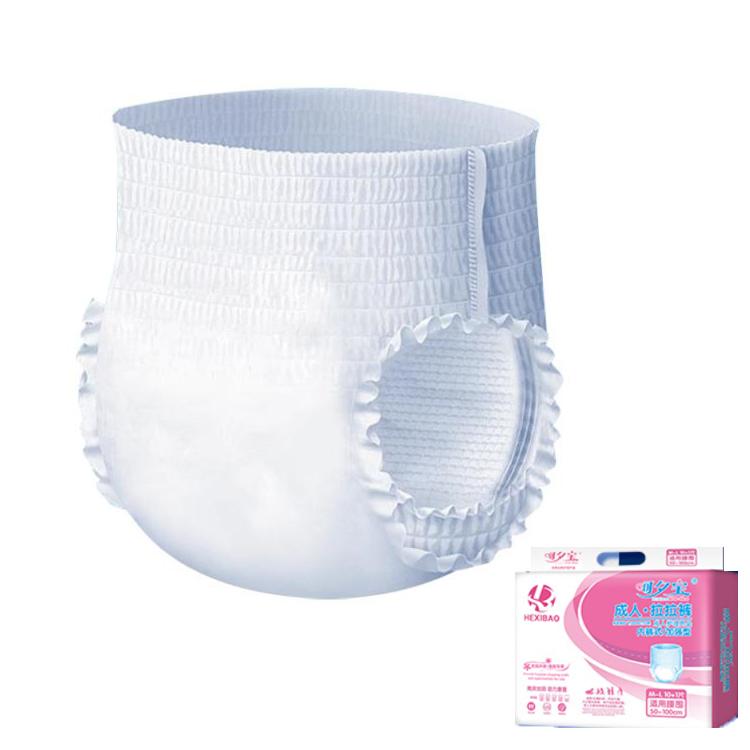 Hexibao Underwear Style Adult Diapers, Size: Thickened L 11pcs - British D'sire